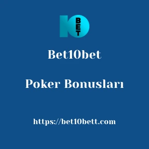 Bet10bet Poker Bonusları